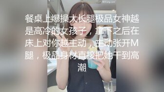 餐桌上爆操大长腿极品女神越是高冷的女孩子，拿下之后在床上对你越主动，主动张开M腿，极品身材直接把她干到高潮