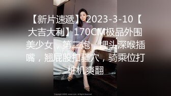 【新片速遞】 2023-3-10【大吉大利】170CM极品外围美少女，第二炮，埋头深喉插嘴，翘屁股扣骚穴，骑乘位打桩机爽翻