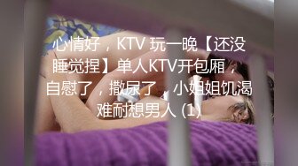 心情好，KTV 玩一晚【还没睡觉捏】单人KTV开包厢， 自慰了，撒尿了，小姐姐饥渴难耐想男人 (1)